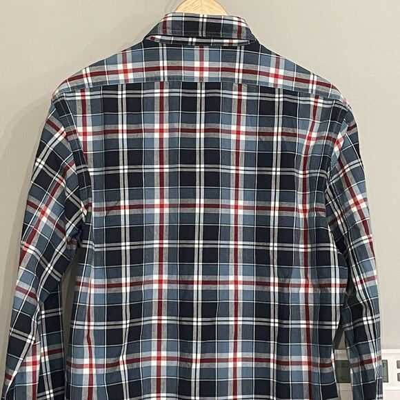 Guideboat Co Shirt Plain Weave Oxford Plaids Button Down Long Sleeve Mens L - Picture 5 of 11